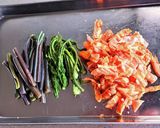 山菜玄米粥作り方5写真