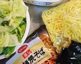 鶏プルッ焼きの南蛮漬de焼きそば作り方2写真