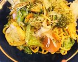 鶏プルッ焼きの南蛮漬de焼きそば作り方7写真