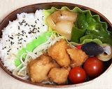 自分弁当・4月23日作り方2写真