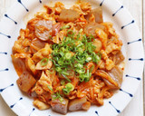 簡単！豚肉とこんにゃくのキムチ炒め作り方5写真