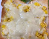 今日の朝ごはん#トースト#コーンチーズ作り方3写真