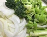 茎も丸ごとブロッコリーのポタージュスープ作り方1写真