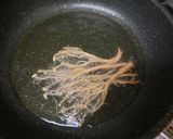 サクサク♪干しえのきの素揚げ(揚げ焼き)作り方2写真