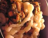 鮭とトマトときのこの和風トマトパスタ作り方6写真