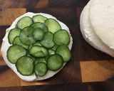 北欧風　サーモンのサンドイッチケーキ作り方8写真