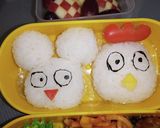 キャラ弁☆ ネズミとニワトリ作り方3写真