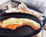サーモンのチーズオンバジルマヨソース焼き作り方6写真