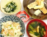 【病院】えび天とちくわの磯部揚げ【給食】作り方7写真