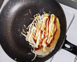フライパンひとつで とん平焼き風の卵焼き作り方3写真