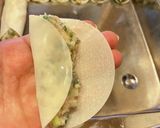しゃきしゃきヘルシー☆大葉棒餃子作り方5写真