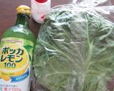 母の日キャベツの塩レモン味作ってあげよう作り方1写真