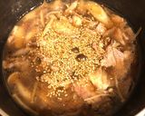 やみつき♪きのこ入り豚肉汁のつけそうめん作り方4写真