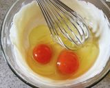 混ぜて焼くだけ　濃厚カップチーズケーキ作り方4写真