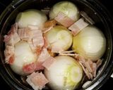 丸ごと新玉ねぎのスープ作り方2写真