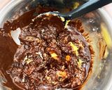 オトナ味♪くるみとバナナの濃厚ブラウニー作り方3写真
