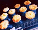 混ぜて焼くだけ　濃厚カップチーズケーキ作り方10写真