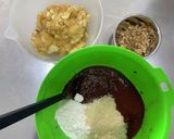 オトナ味♪くるみとバナナの濃厚ブラウニー作り方5写真