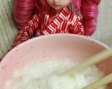 リカちゃん♡大和芋とろろ月見☽*:。.。作り方11写真
