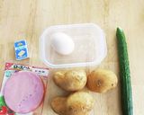 チーズの入ったポテトサラダ♡作り方1写真