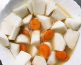 全てレンジ味染みかぶ人参のごま味噌煮作り方5写真