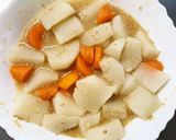 全てレンジ味染みかぶ人参のごま味噌煮作り方9写真