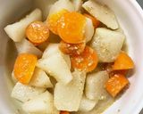 全てレンジ味染みかぶ人参のごま味噌煮作り方10写真