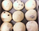 チョコチップとレーズンのちぎりパン作り方6写真