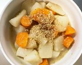 全てレンジ味染みかぶ人参のごま味噌煮作り方11写真
