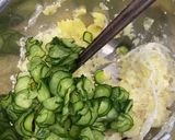 ゆで卵とベーコン入ポテサラ〜何食べ#98作り方7写真