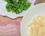 パクチーの春巻きスティック作り方1写真