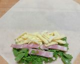 パクチーの春巻きスティック作り方2写真