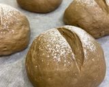 常温発酵♪　天然酵母ほうじ茶パン作り方12写真