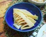 炊かずに混ぜてチンするだけのたけのこご飯作り方1写真