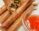 パクチーの春巻きスティック作り方5写真