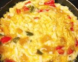 パプリカのスパニッシュオムレツ作り方3写真