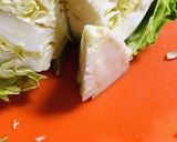 キャベツとひき肉炒め作り方2写真