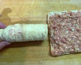 ひき肉の油揚げロール作り方3写真