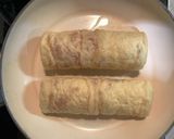 ひき肉の油揚げロール作り方4写真