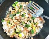 ほぐした鮭とあさりのやみつき丼ぶり作り方4写真