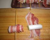 豚バラ肉と葱の焼き鳥風作り方2写真