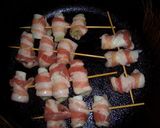 豚バラ肉と葱の焼き鳥風作り方3写真