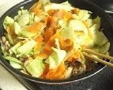 時短 約15分で♪ヘルシー肉野菜蒸し炒め作り方11写真