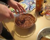 バナナチョコレートケーキ作り方5写真