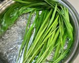 ニラの梅のり和え『きのう何食べ』#105作り方2写真