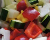 彩夏野菜とベーコンのカレー炒め作り方3写真