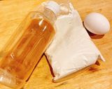 PETボトルミルクティーパンケーキ HM作り方1写真