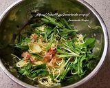グレープフルーツとベーコンの冷製パスタ作り方6写真