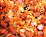 大豆とソーセージの腸活トマトスープ作り方3写真