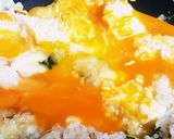 お年寄り絶賛シリーズ☆春菊炒飯☆五分米☆作り方4写真